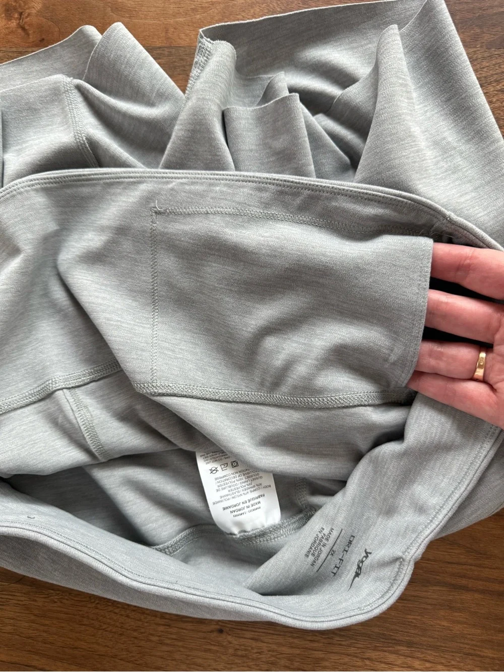 Nike Yoga Luxe Compression Biker Shorts 2XL XXL Women's High Rise Heather Grey